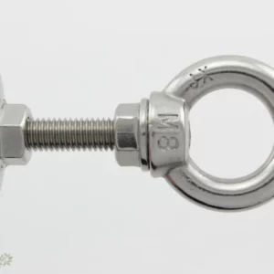 Ringmutter mit Holzgewinde für die Führung von Seilen zur Fassadenbegrünung